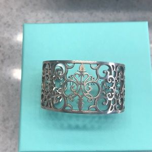 Tiffany silver cuff bracelet
